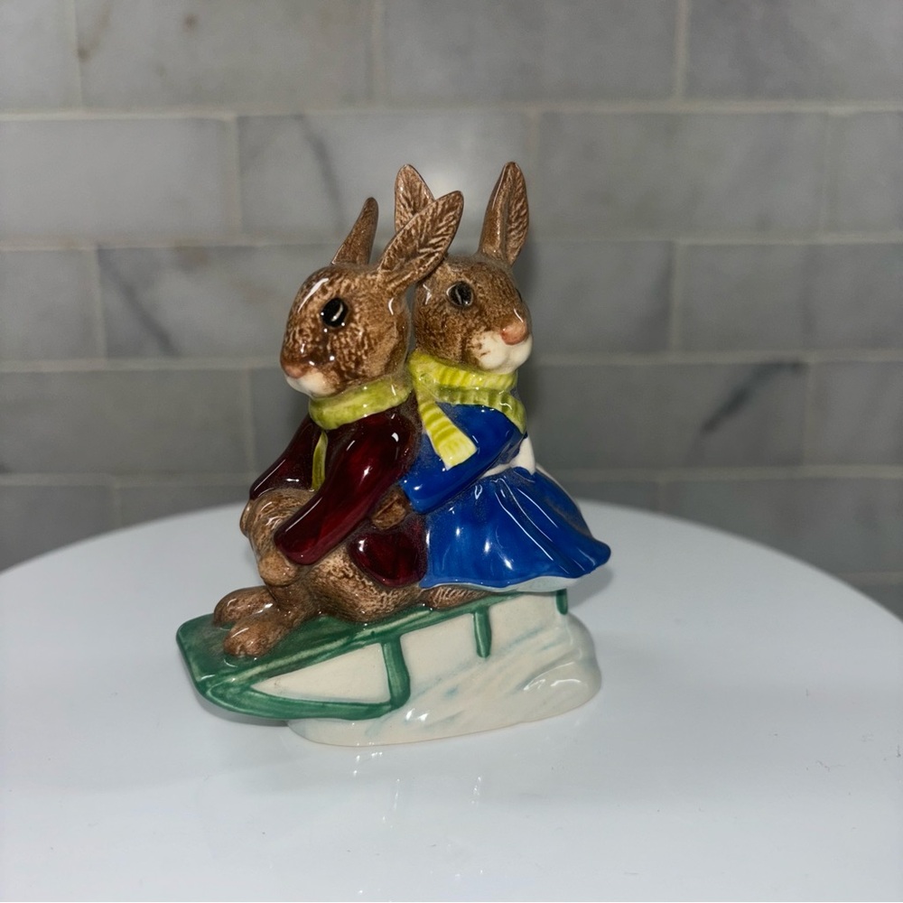 Vintage Royal Doulton Bunnykins Billie and Buntie
